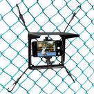 Suporte de telefone Fence Phone BUMOVE Phone Fence Mount com sombra preta