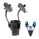 Suporte de Telefone JINKEY para Carro - Giratório 360° - Compatível com Smartphones de 4 a 6,7 Polegadas