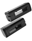 Suporte de telefone MiiKare Airplane Travel com rotação de 360 preto