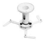Suporte de teto com haste 12cm para projetor stp-312-w branco