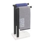 Suporte de toalha de mão NearMoon com base de mármore em aço inoxidável