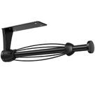 Suporte de toalha de papel AKAAYUKO Under Cabinet Wall Mount Preto