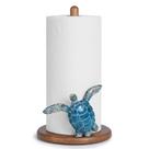 Suporte de toalha de papel YLOVAN Turtle para decoração de cozinha costeira