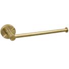 Suporte De Toalha Dourado Escovado Inox 304 Lavabo Toalheiro Reto Acessorio Banheiro Gold Luxo Porta Toalha de Rosto e Mão Suporte Parede Fosco