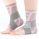 Suporte de tornozelo INDEEMAX para mulheres e homens com infusão de cobre rosa e prata