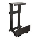 Suporte de torre de computador desktop com CPU sob o suporte de mesa