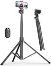 Suporte de tripé para telefone Pnitri 180 cm com controle remoto sem fio
