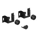 Suporte de Tv 10'' A 100" Fixo Universal Parede Preto - SBRU750 Brasforma