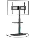 Suporte de TV de chão WALI TVDVD-6P para TV de 32-75 polegadas de até 50 kg