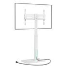Suporte de TV de chão WALI TVDVD-7PW para TVs de 32-70 polegadas branco