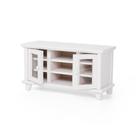 Suporte de TV em miniatura Dollhouse Furniture Odoria em escala 1/12