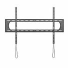 Suporte de TV Fixo de Parede Reforçado de Parede Preto para Telas Gigantes de 60 à 120 Polegadas TV Samsung, LG, Hisense, Philips