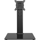 Suporte de TV Hemudu HT07B-001 Swivel 13-32" Base de vidro de 77 libras