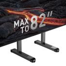 Suporte de TV Perlegear Steel TV Legs 37-82" TVs planas/curvas