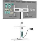Suporte de TV WALI Floor 32-75", giratório, ajustável em altura, 50 kg