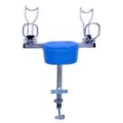 Suporte de varas regulável altura horizontal/vertical - tablado/batelão - capacidade para 02 varas de pesca