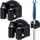 Suporte de vassoura Magnetic Mop Vercraft, 2 peças, suporte de parede antiderrapante