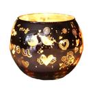 Suporte De Vela De Vidro Colorido Para Velas Votivas E Tealights, Candelabro Para Decoração De