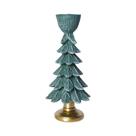 Suporte De Vela Em Resina Para Árvore De Natal, Decoração Criativa Para O Ambiente Festivo