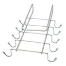 Suporte de Xícaras de Encaixe em Aço Inox 28x19cm - D0361 - DOLCE HOME