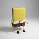 Suporte Decorativo Bob Esponja Para Buchas De Cozinha