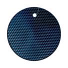Suporte Descanso Panelas Travessas Redondo Silicone 18 cm