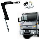 Suporte Dianteiro para Antena PX Caminhão Ford Cargo Lado Motorista + Kit de Parafusos Anti-Furto