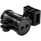 Suporte dielétrico conico duplo ancoragem preto Suporte dielétrico conico duplo ancoragem preto