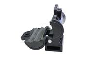 Suporte Dielétrico Duplo Preto (50un)