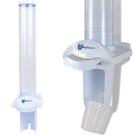 Suporte Dispenser NOBRE p/Copos 200ml Poupa Copo- Branco