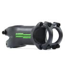 Suporte do guidao aluminio rc-302 a-head 31.8x75mm preto com adesivo groove verde