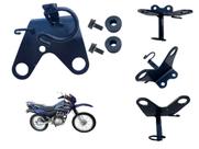 Suporte do painel com coxins e parafusos Nxr Bros 125 150 2003 a 2005 Trilha Suporte do painel com coxins e parafusos Nxr Bros 125 150 2003 a 2005 Trilha