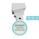 Suporte do Puxador da Porta Original Electrolux 67404026 / 41026929 - Compatível com Geladeiras DB52, TF51, IB53 e Modelos Inverter