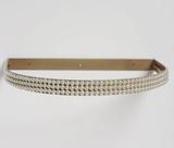Suporte dossel com perolas de acrílico Suporte dossel com perolas de acrílico