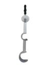 Suporte duplo 19/28mm para varão comum - 1 unidade