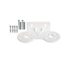 Suporte Duplo Abs Branco - 913-0060 - Hidro filtros / pentair