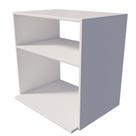 Suporte Duplo Aéreo Para Microondas Suspenso Cor Branco