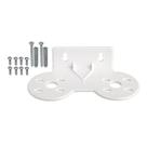 Suporte Duplo BBI Plástico ABS com kit de parafusos para Filtros de água 5, 7 e 9.3/4