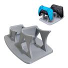 Suporte Duplo Controle Video Game Base de Mesa Organizador Gamer Joystick Resistente Compacto Universal Estavel