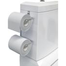 Suporte Duplo de Papel Higiênico P/caixa Acoplada, Cromado, Stolf Suporte Duplo de Papel Higiênico P/caixa Acoplada, Cromado, Stolf