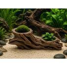 Suporte Duplo para Plantas de Aquário Toco de Árvore Suporte Duplo para Plantas de Aquário Toco de Árvore