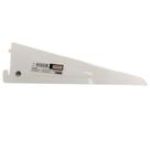 Suporte Duplo para Trilho Prateleira Branco Aço 27cm - Starfer Suporte Duplo para Trilho Prateleira Branco Aço 27cm - Starfer