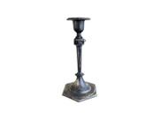 Suporte Elegante Para Vela Castiçal 18cm Simples Preto Rústico. Suporte Elegante Para Vela Castiçal 18cm Simples Preto Rústico.