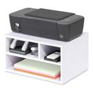 Suporte Elevado p/ Impressora e Monitor 45cm Mdf Prateleira de Escritório organizador multiuso Suporte Elevado p/ Impressora e Monitor 45cm Mdf Prateleira de Escritório organizador multiuso