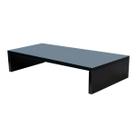 Suporte Elevado Para Monitor Base De Tela 10x45x20cm Mdf Preto