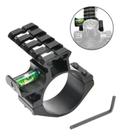 Suporte Elevador Mount 20mm Para Luneta Com Nível De Bolha