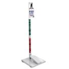 Suporte em AÇO para Álcool Gel com Pedal BRANCO