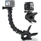 Suporte em braçadeira FitStill Jaws Flex com gola de ganso ajustável