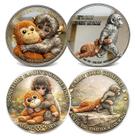 Suporte emocional Coin Punch Monkey Challenge Pocket, 2 unidades Suporte emocional Coin Punch Monkey Challenge Pocket, 2 unidades