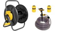 Suporte Enrolador S/Rodas+Mang 20m Vonder+Irrigador Setorial Suporte Enrolador S/Rodas+Mang 20m Vonder+Irrigador Setorial